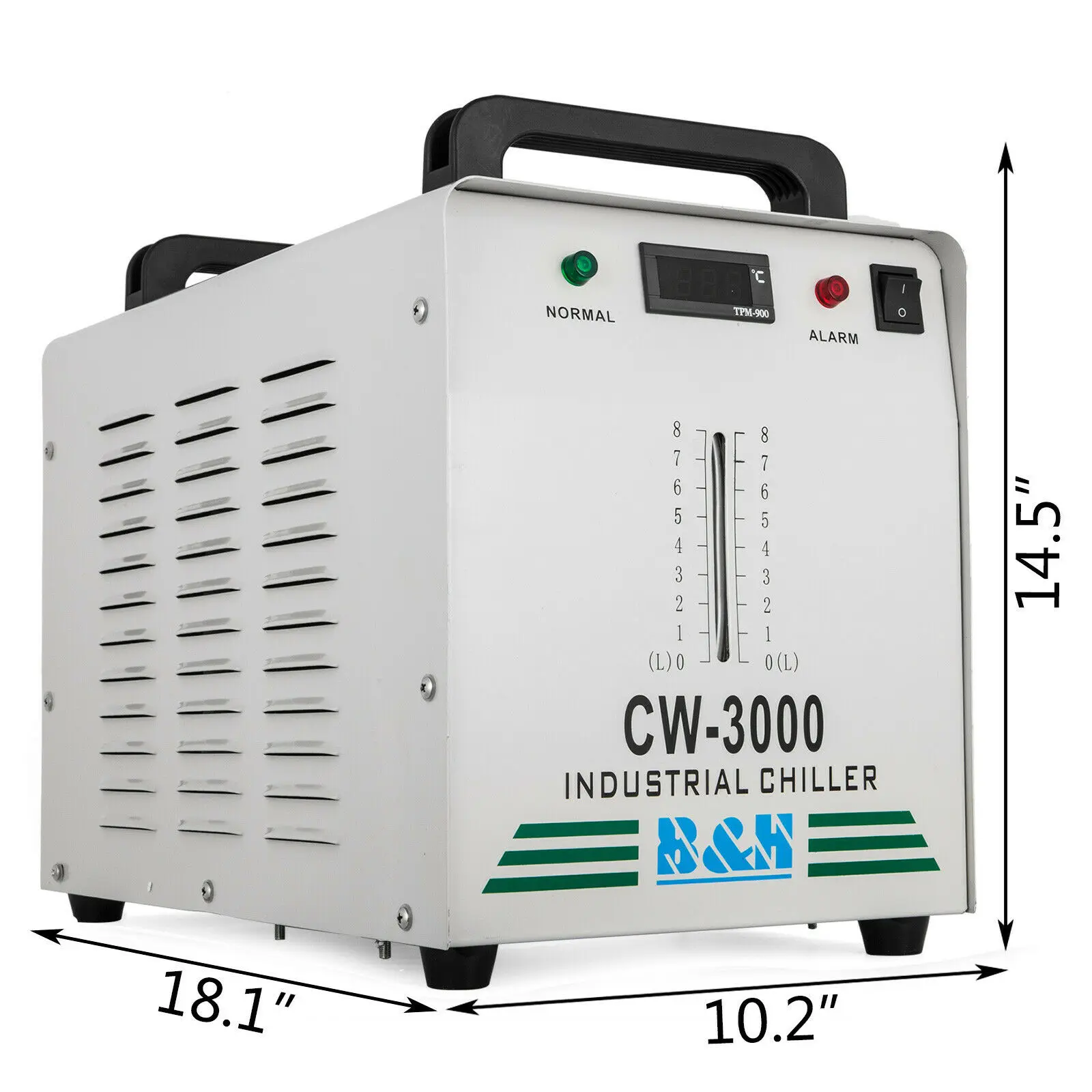

High performance CW-3000 industrial chiller for cooling laser tubes