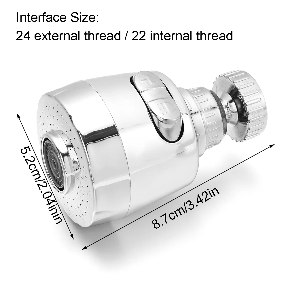 Stainless Steel Kitchen Sink Tap Extender Sprayer