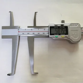 

Double groove of digital caliper 10-150mm