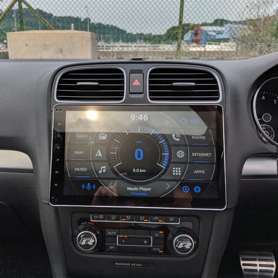 Top 10.1" 1Din 1280*720 Android 8.1 Car Stereo Radio Multimedia Player for Volkswagen/Skoda/Seat DSP GPS Zlink Subwoofer DVR OBD DAB 5