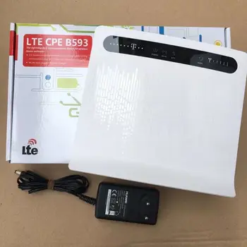 

Unlocked Huawei B593 B593s-12 4G LTE Router 4G Router with Sim CardSlot 4G LTE WiFi Router with 4 Lan Port
