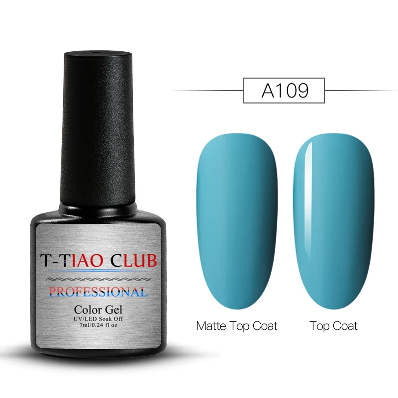 T-TIAO CLUB, матовый топовый Гель-лак для ногтей телесного цвета, гибридный лак Vernis, полуперманентный УФ-гель для ногтей - Цвет: M30405