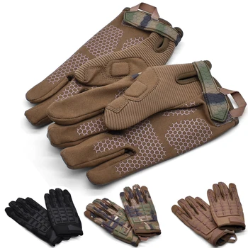 

For KTM KAWASAKI Z900 ER6N Z800 Z750 Honda CRF 450 CRF XR XL 85 Motorcycl Gloves Cycling Full Finger Gloves Non-Slip Breathable