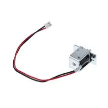 DC 12V 0.5A мини электрический магнитный шкаф болт Push-Pull замок релиз сборки соленоида контроль доступа