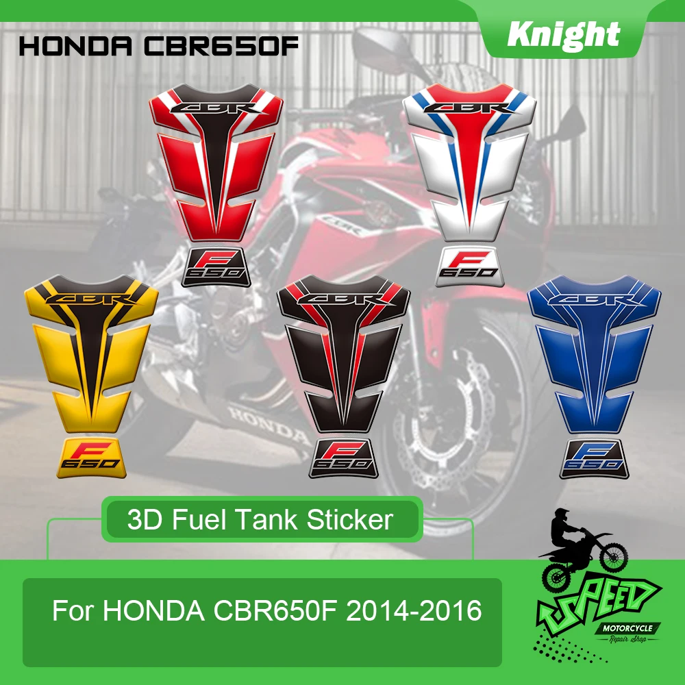 

Motorcycle 3D Scratch Resistant Waterproof Gel Fuel Tank Pad Sticker Badge Applicable for Honda cbr650f CBR 650F 2015-2016