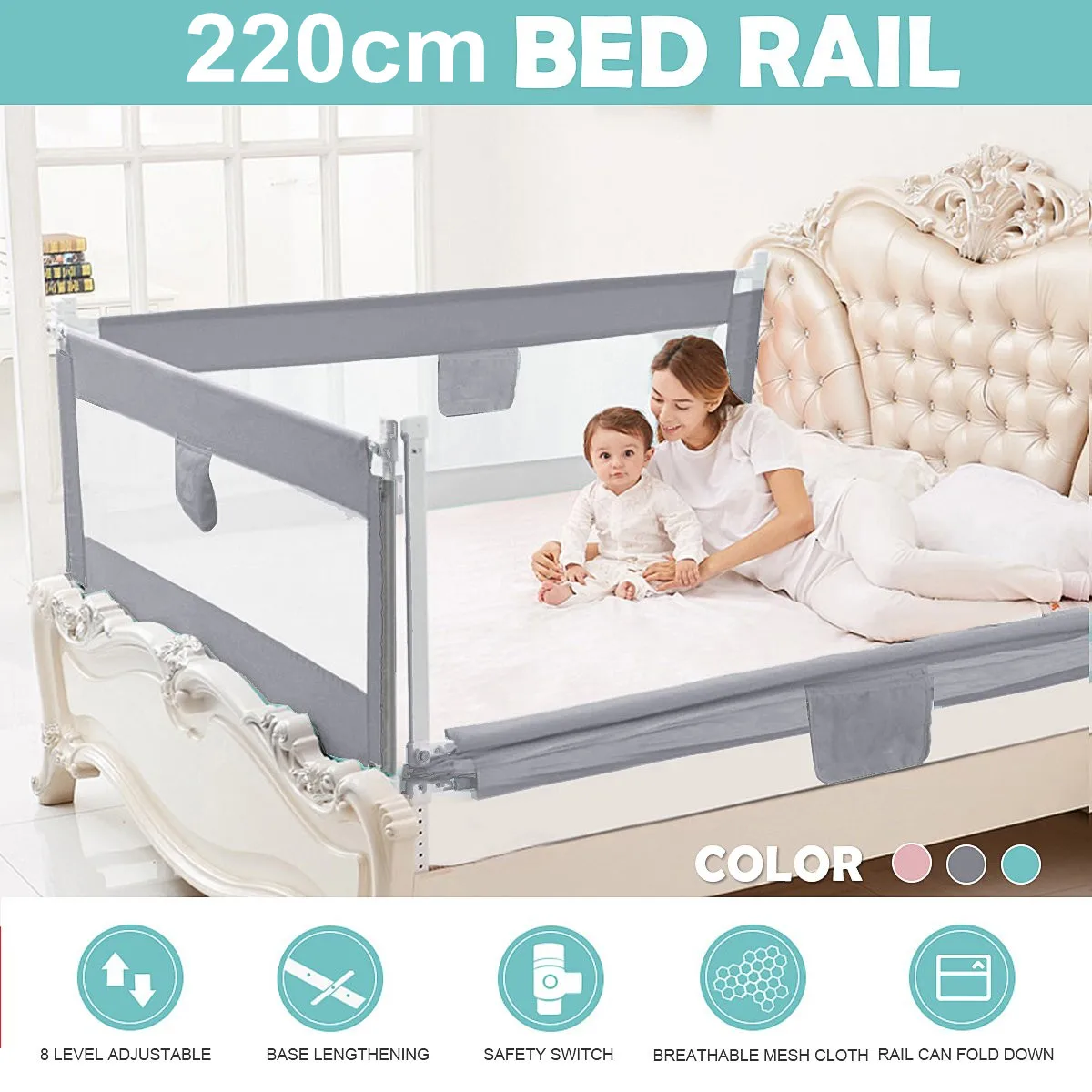Barriere Pour Lit De Bebe Barriere De Securite Pour Lit De 2cm Barriere Pour Berceau Cloture De Securite Pour Enfants Jouets De Bebe Aliexpress