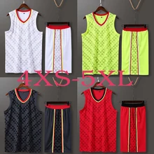 DIY пользовательские мужские/Детский Баскетбол Трикотажные изделия набор униформы наборы спортивные рубашки, мужские спортивные майки колледж спортивные костюмы баскетбол camiseta