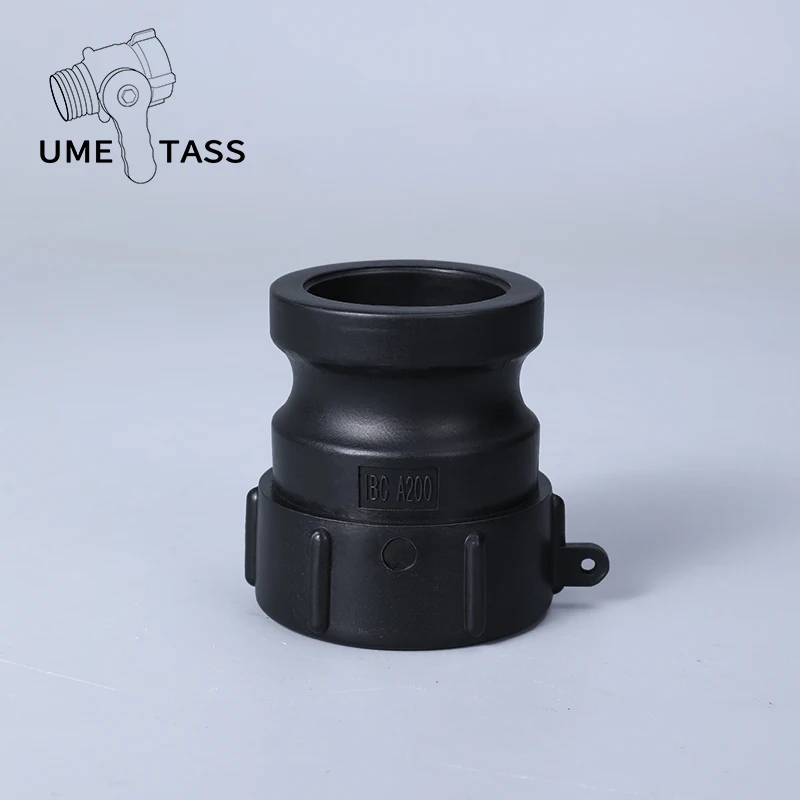 

1PCS of thicken 60mm Inlet Coarse Thread To 60mm Camlock Hose 1000L IBC Tank Adapter Fitting