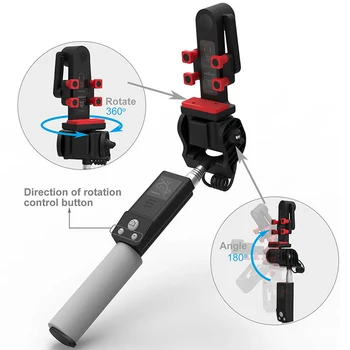 

Universal Smart 360 Rotating Bluetooth RC Selfie Stick for Android IOS Phones VH99