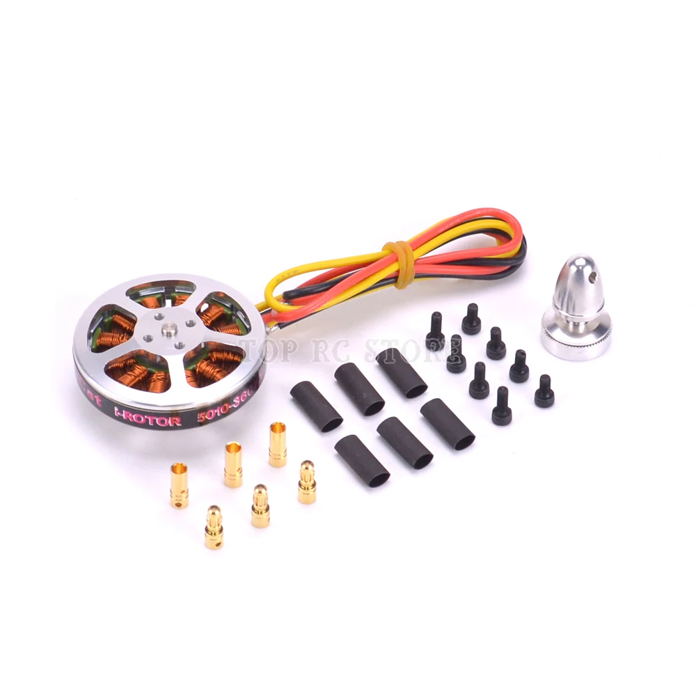 5010 360KV / 750KV бесщеточный двигатель с высоким крутящим моментом для квадрокоптера
