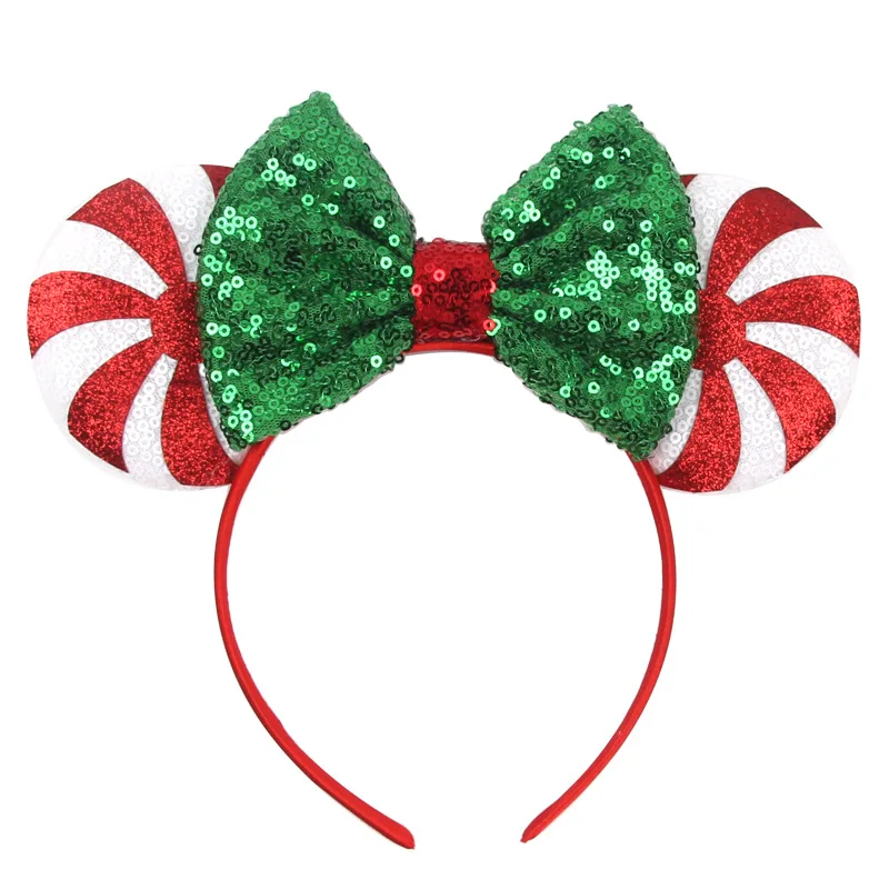 New Headband Valentine's Day Sequin Butterfly Hair Band Children Headdress Classic Red Candy Adult Kids Christmas