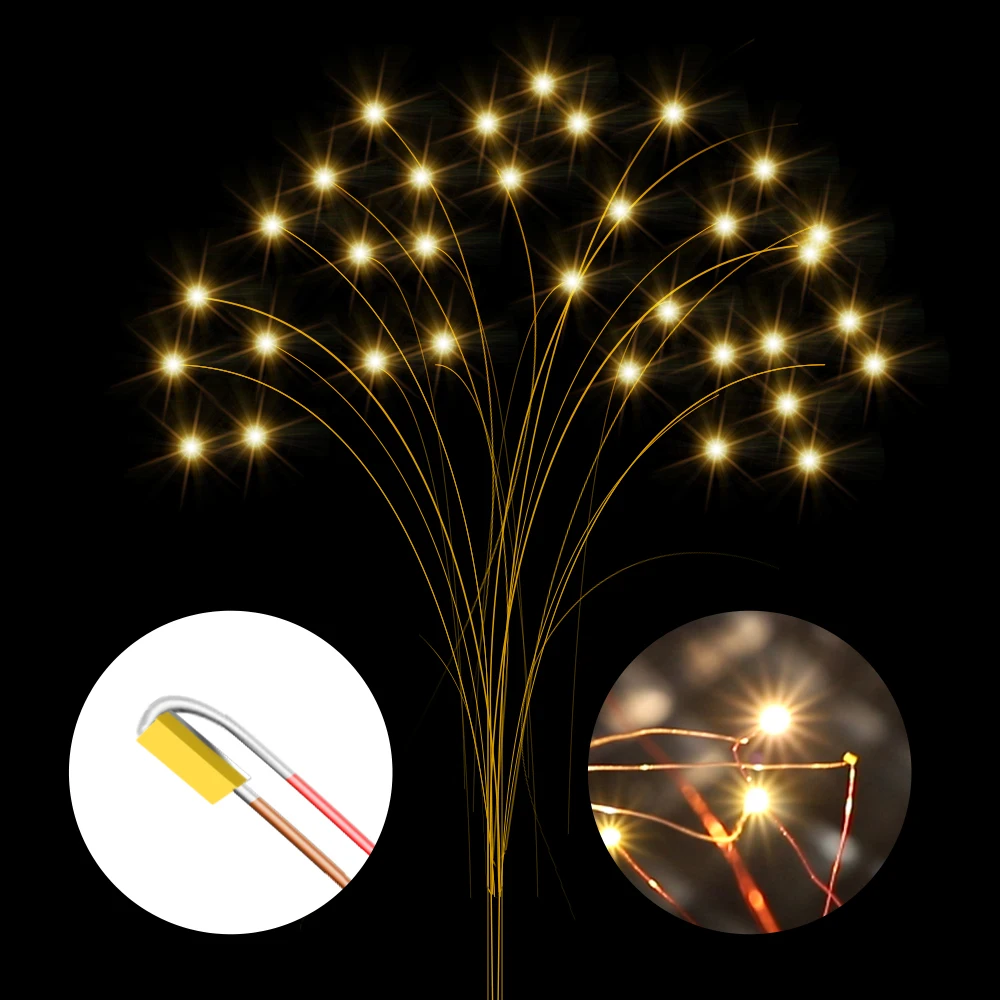 0.1mm Wired Chip Led SMD 0201/0402 3V Led Lamp Models Train Pre-soldered Micro Litz