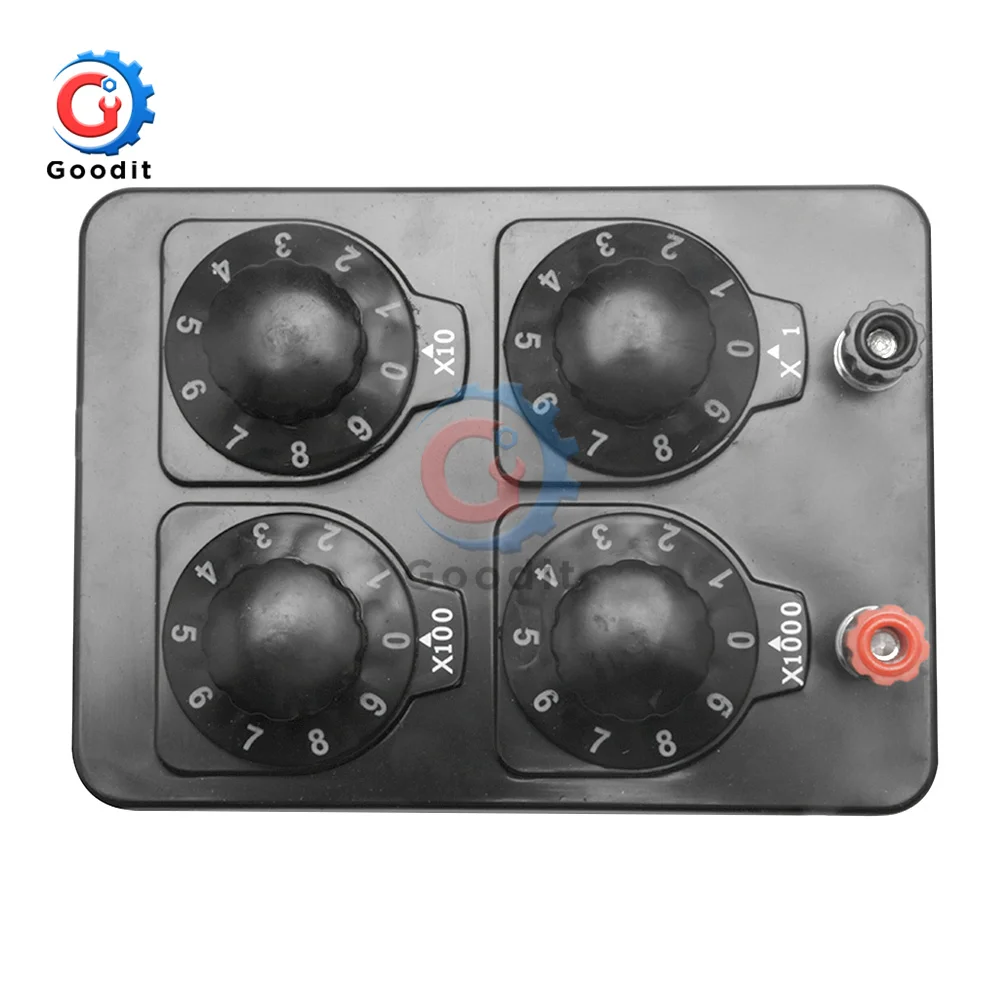 ZH9990 2010ROM　動作OK　 0-99999.9 Ohm Simple Resistance Box Precision Variable Decade Resistor  Teaching Instrument 0-9999 Ohm 0-9999.9 Ohm Resistance - AliExpress 1420