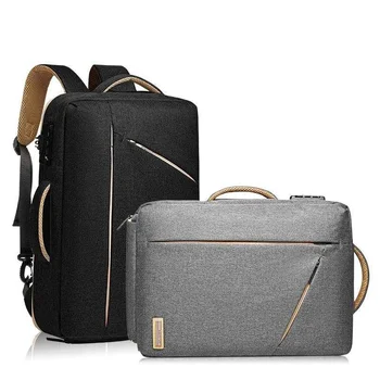 

Busines Bag for Laptop 17 Inch Waterproof and Versatile Hidden Shoulder Straps Backpack for Men Travel Anti-theft Backpack usb