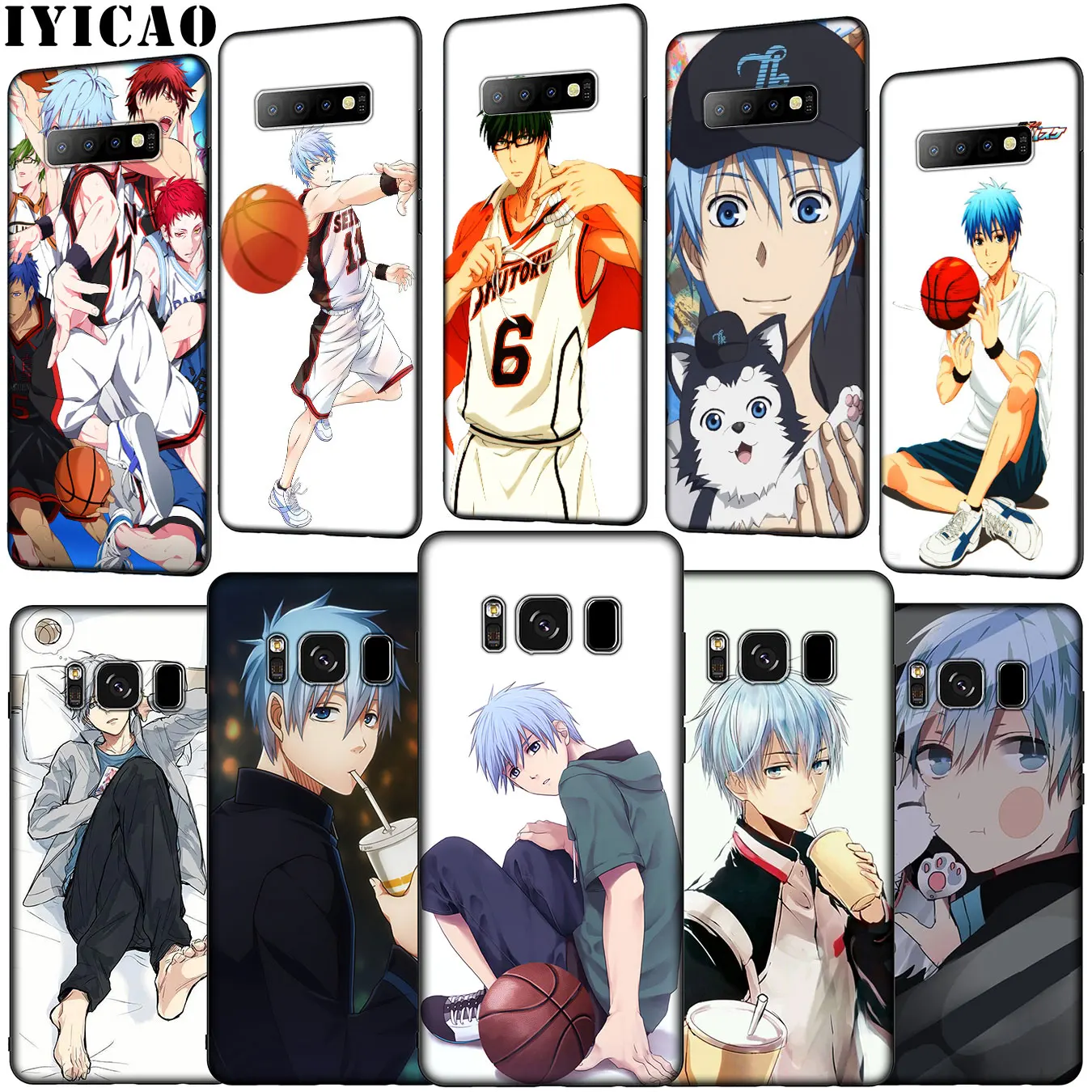 IYICAO Kuroko no Basket Аниме Tetsuya мягкий чехол для телефона Samsung Galaxy S20 Ultra S10 Lite S9 S8 Plus S6 S7 Edge