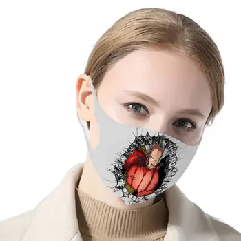 

One Punch Man 3d Print Dust-proof Mask Custom Female/male Filter Dust Mask Superman Watch Ladies/mens Mouth Mask