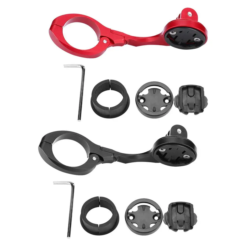 

Bike Stopwatch Holder Aluminum Alloy Bicycle Odemeter Speedometer Computer Extension Mount Adapter Camera Holder Mount for Gopro