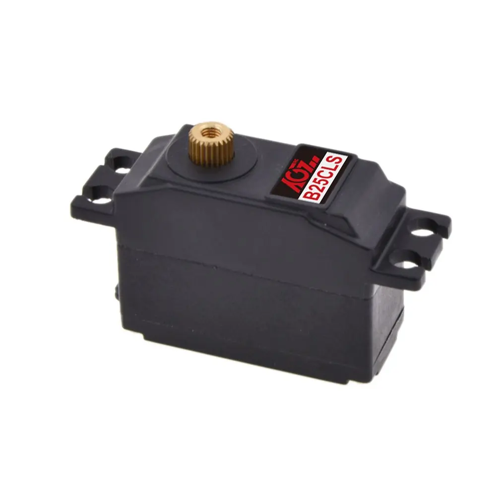 B25cls 6kg Torque 25g Metal Tooth Speed Fast Hollow Cup Digital Lock Tail Small Steering Gear