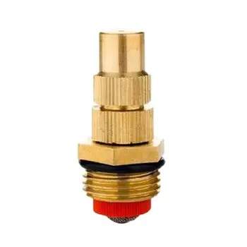 

New 1/2 Inch Adjustable Fine Mist Water Spray Nozzle Lawn Gardening Watering Cooling High Atomization