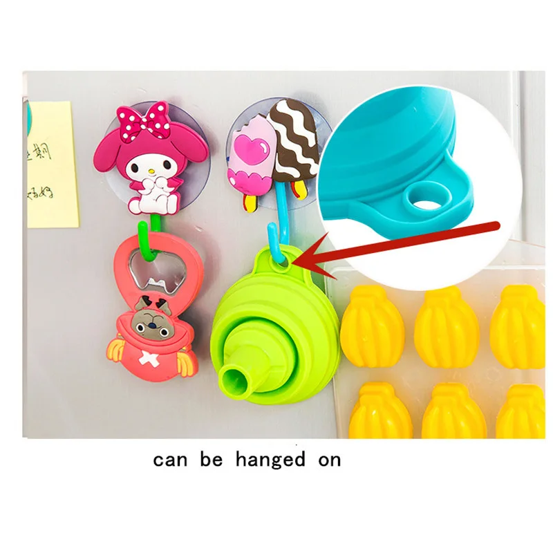 Heat Resistant Folding Silicone Funnel Foldable Funnel Silicone Collapsible Portable Kitchen Tools Kitchen Accessory 70% kitchen splatter screen,kitchen splash guard