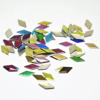 

Hotfix Metal Studs Rhombus Shape Iron-on Rhinestuds DIY Studs Spikes Decoration