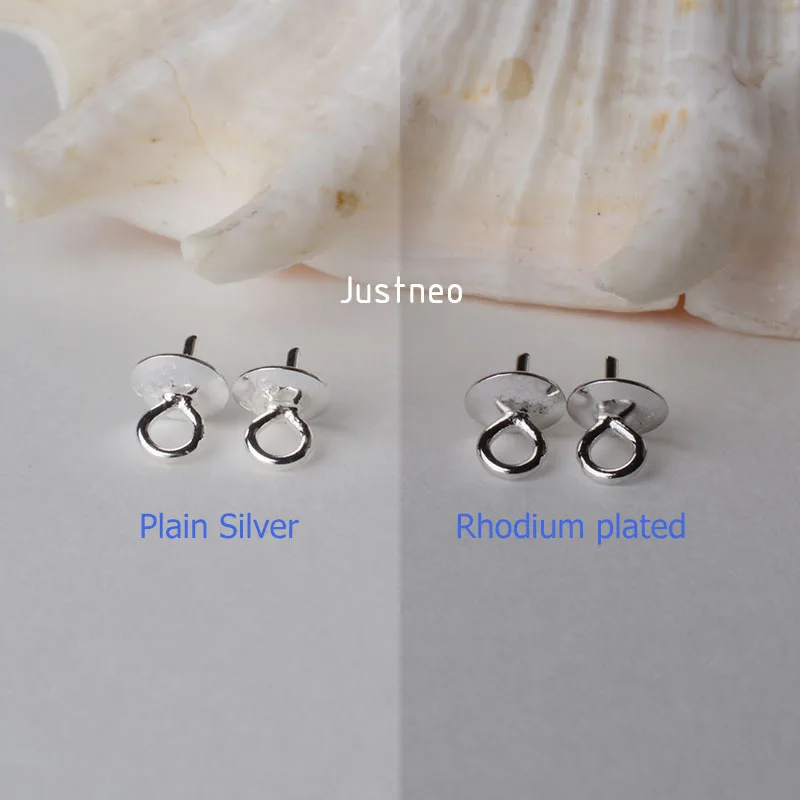 纯银珠帽吊坠扣 (8)