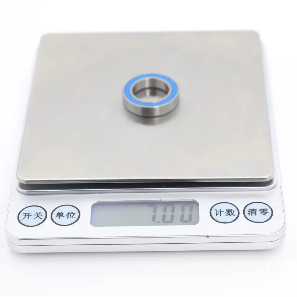 6802RS Bearing 10 PCS 15*24*5 mm ABEC-7 Hobby Electric RC Car Truck 6802 RS 2RS Ball Bearings 6802-2RS Blue Sealed miniature ball bearings