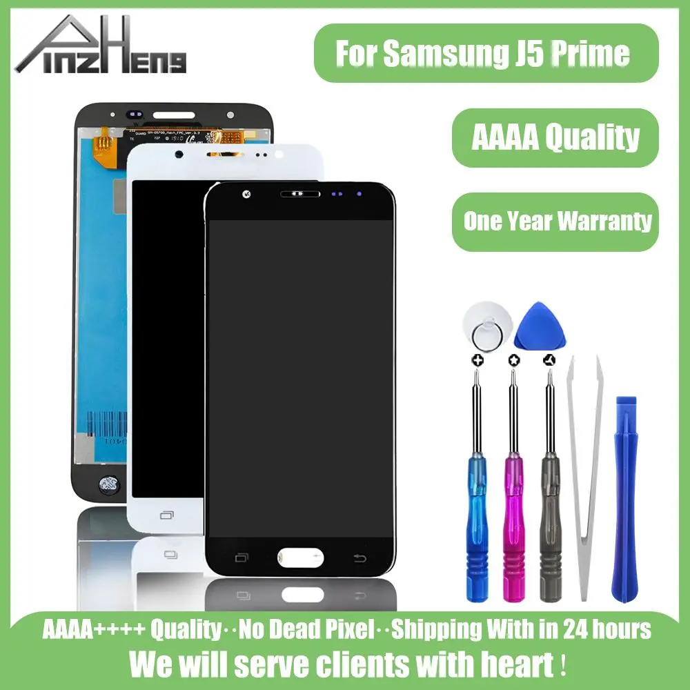 

PINZHENG LCD Screen For Samsung Galaxy J5 Prime G570F G570 SM-G570F LCD For J5P Touch Screen Digitizer Assembly Replacement