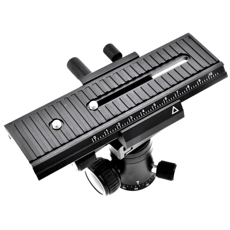 

2 Way Movable LP-01 Macro Focusing Rail Slider for Canon Nikon Sony Pentax DSLR Camera 1/4" Screw Focusing Accessories D08A