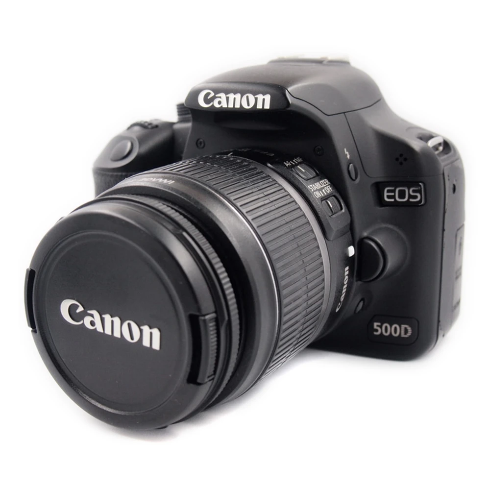 Canon Eos 500d Digital Slr Camera With 18 55mm Ii Lens 15mp Aps C Cmos Sensor Face Detection Focusing Mirrorless System Cameras Aliexpress