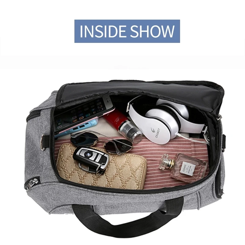 Custom Logo Men Sports bag Gym Bag Football Training Bag