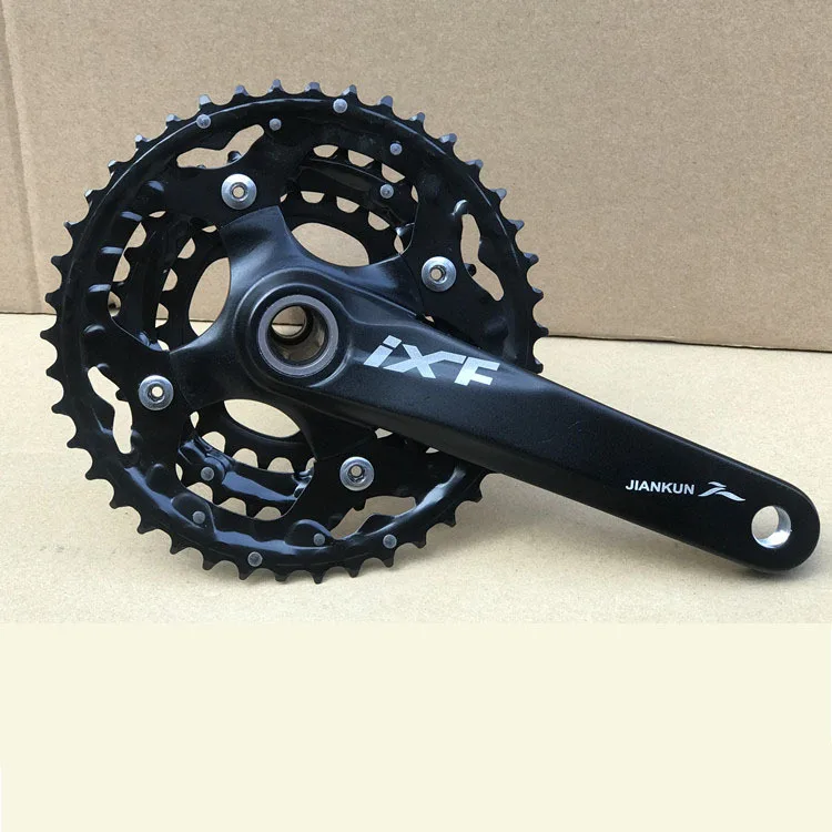 30 Speed Hallow One-piece Aluminum Alloy Mountain Bicycle Crankset High Quality Bicycle Riding Equipment Spare Parts