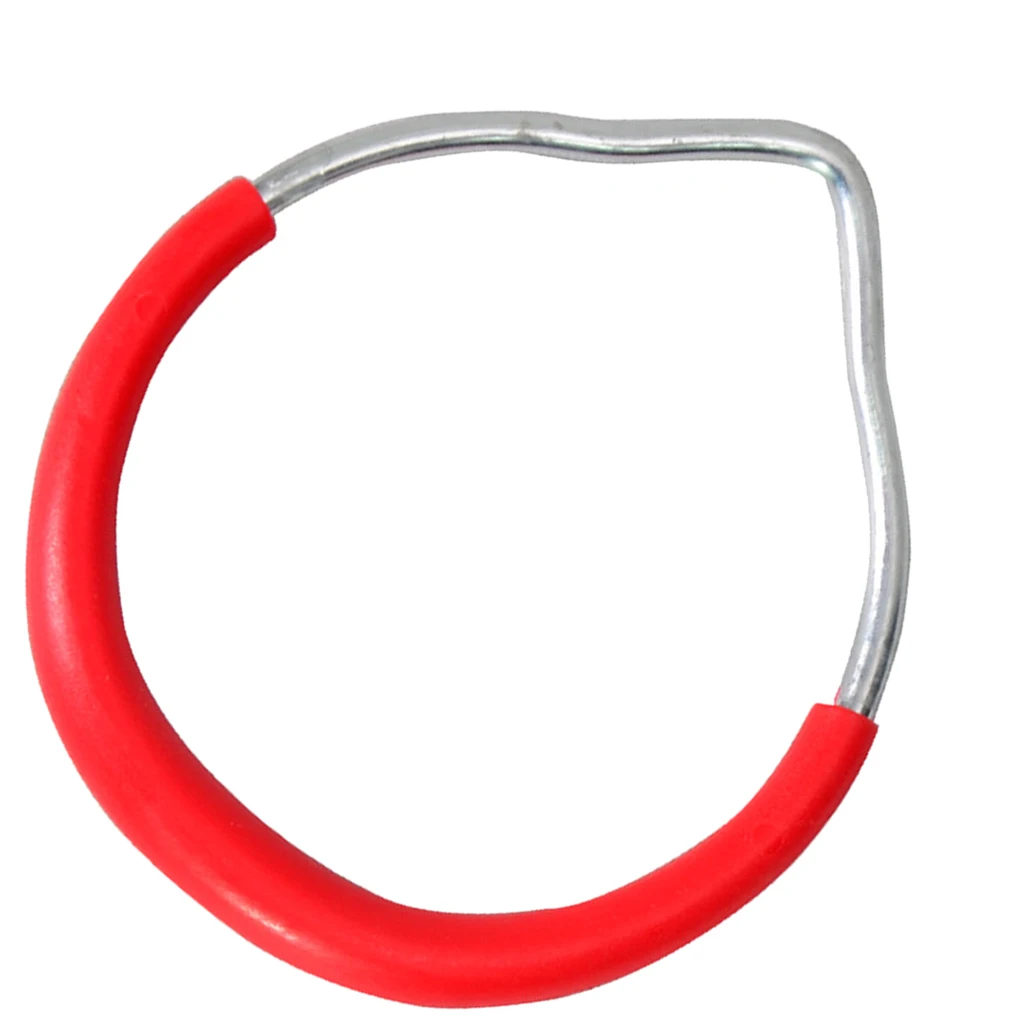 Metal Trapeze Rings Monkey Ring Replacement for Kids Swingset, Playset, Gym Jungle, Gymnastics Equipment