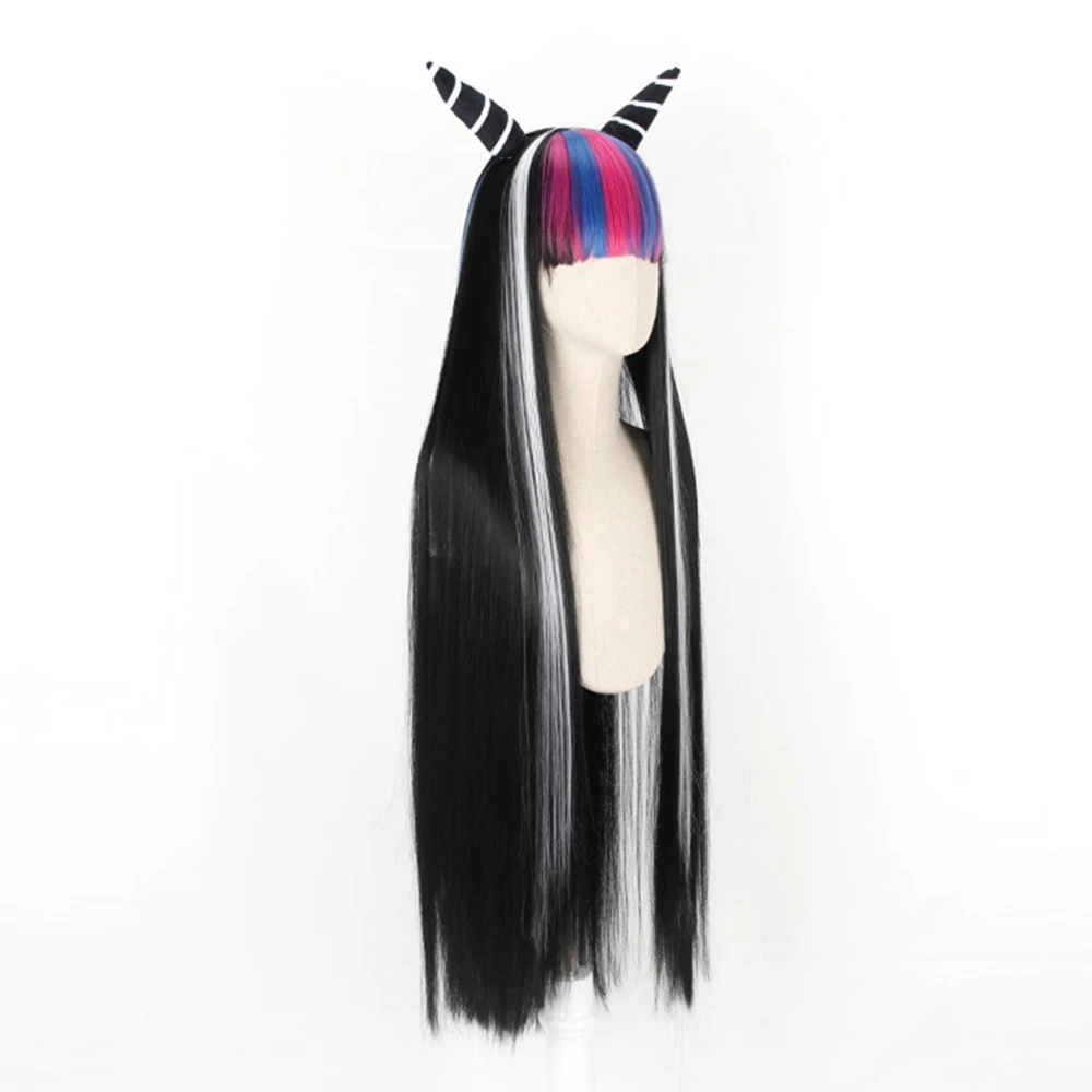 Dangan Ronpa Anime Ibuki Mioda Cosplay Costume With Wig