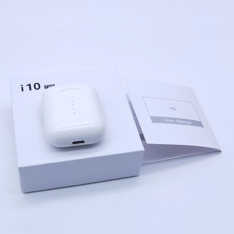 

Original i10 TWS 5.0 Bluetooth Earphones Wireless Earphone with Microphone Wirelsee Charging Touch Control Headphone 1:1 Headset