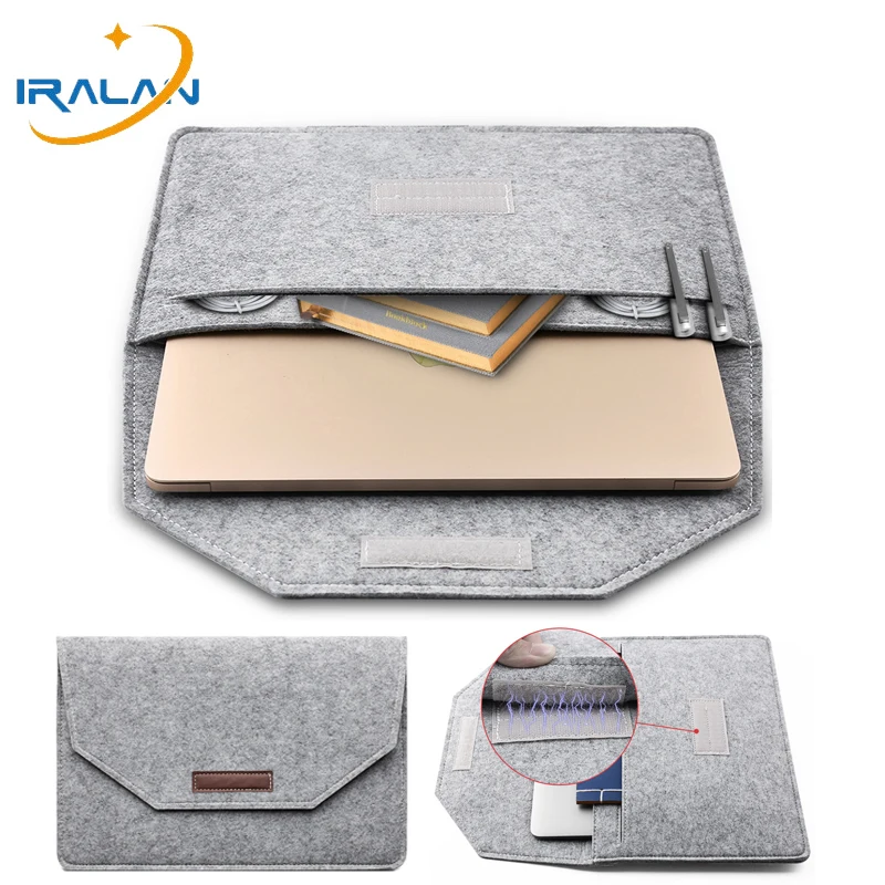 Сумка для ноутбука 2020 Macbook Air 13 Чехол A2179 Pro 15 11 12 сумка 16 мягкий на ощупь чехол Xiaomi 6