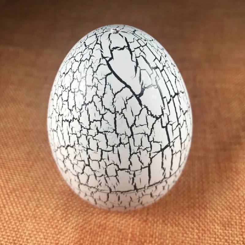 Новинка, 1 шт., электронная игровая машина Crack Egg, виртуальное домашнее животное, видео игра, утешитель, лучший подарок на день рождения для детей, 9 см, разбитые яйца - Цвет: White