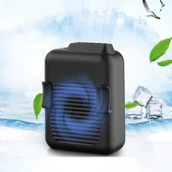

Wearable Clip On Fan Necklace Fan USB Handhold Fan Strong Airflow USB Wearable Fan Strong Airflow Personal Waist Fan