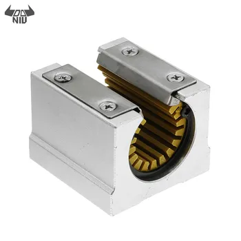 

DANIU Solid Polymer SBR20UU 20mm Open Block Linear Bearing Slide CNC Router Linear Slide