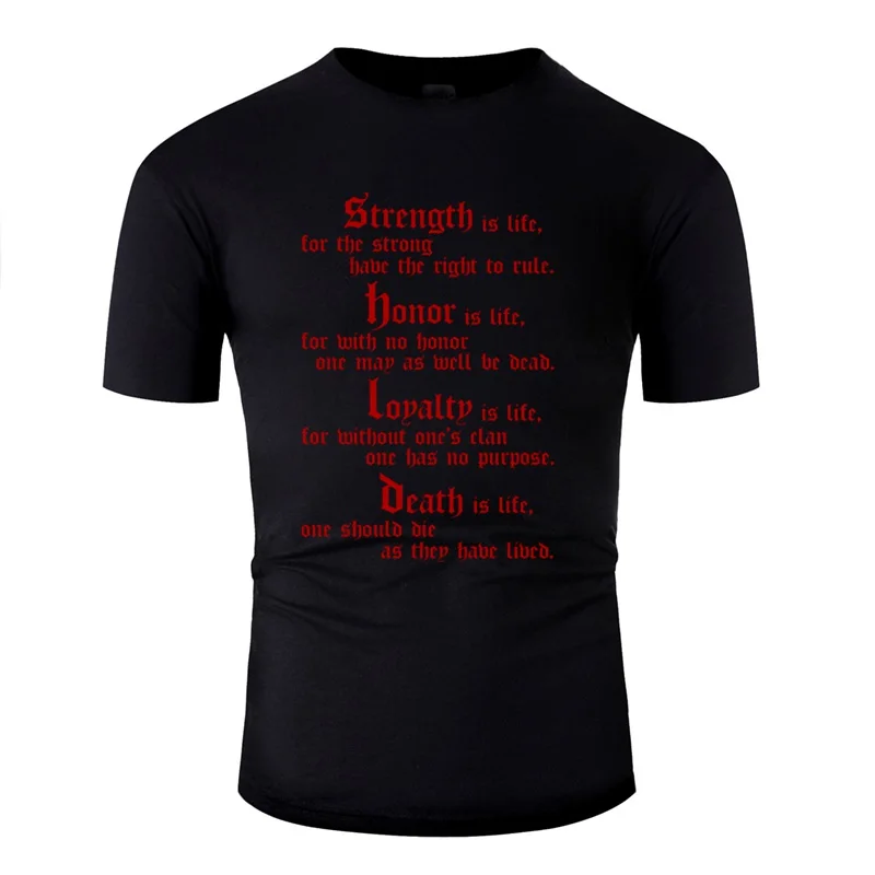 

Create Mandalorian Code - Strength, Honor, Loyalty, Death Tshirt Men Cotton Men Tshirts Crew Neck Gents