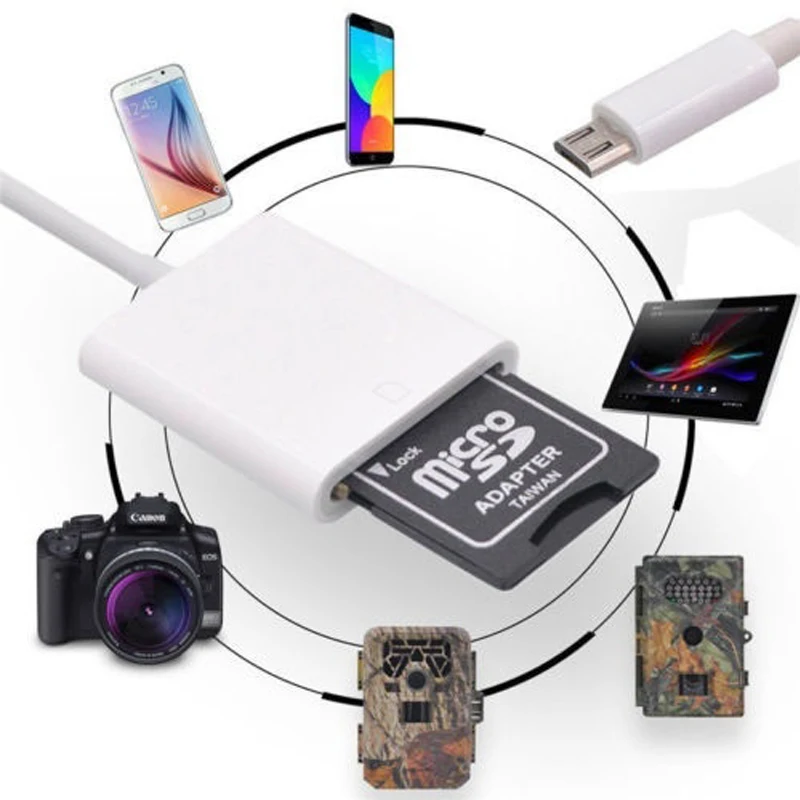 Kaartlezer SD кард-ридер для iPhone 11 X XR XS MAX 8 7 Plus Sdcard Reader с одним слотом кардридер для iPad Mini5 Czytnik Kart SD