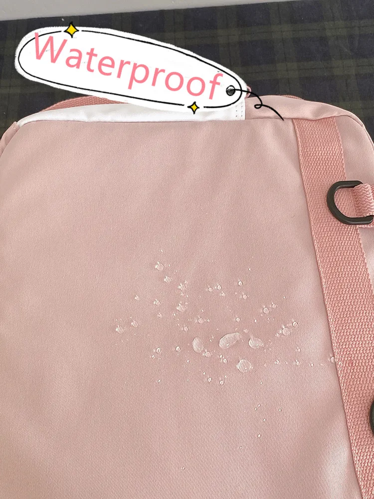 Cute Rabbit Ears Shoulder Bag Kawaii Girls Pink Backpack Bunny Ita Bag Backpack Bag with PVC Transprent Pocket Clear Itabag 12 Hb55d020a1e6c49b2be39f52605cb06eet