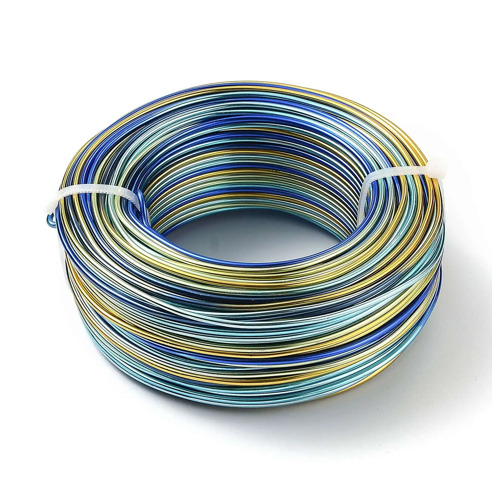 58m/roll Aluminum Wire 2mm Colorful Aluminium Metal Wire For DIY  Beading Jewelry Craft Making Findings Accessories