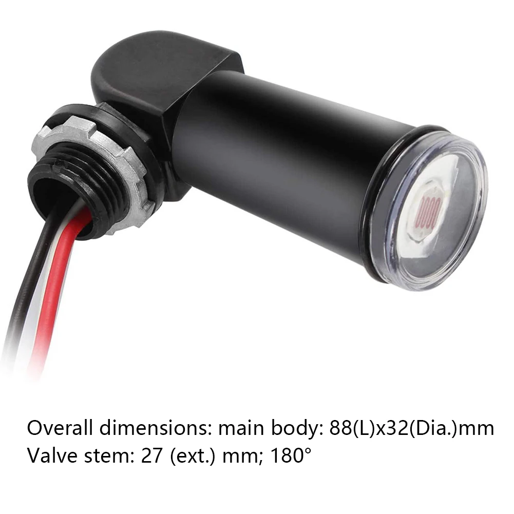 100-120V Waterproof LED Lighting Switch Auto Photoelectric Detector JL-104A 100-120V Waterproof LED Lighting Switch Auto Photoelectric Detector JL-104A