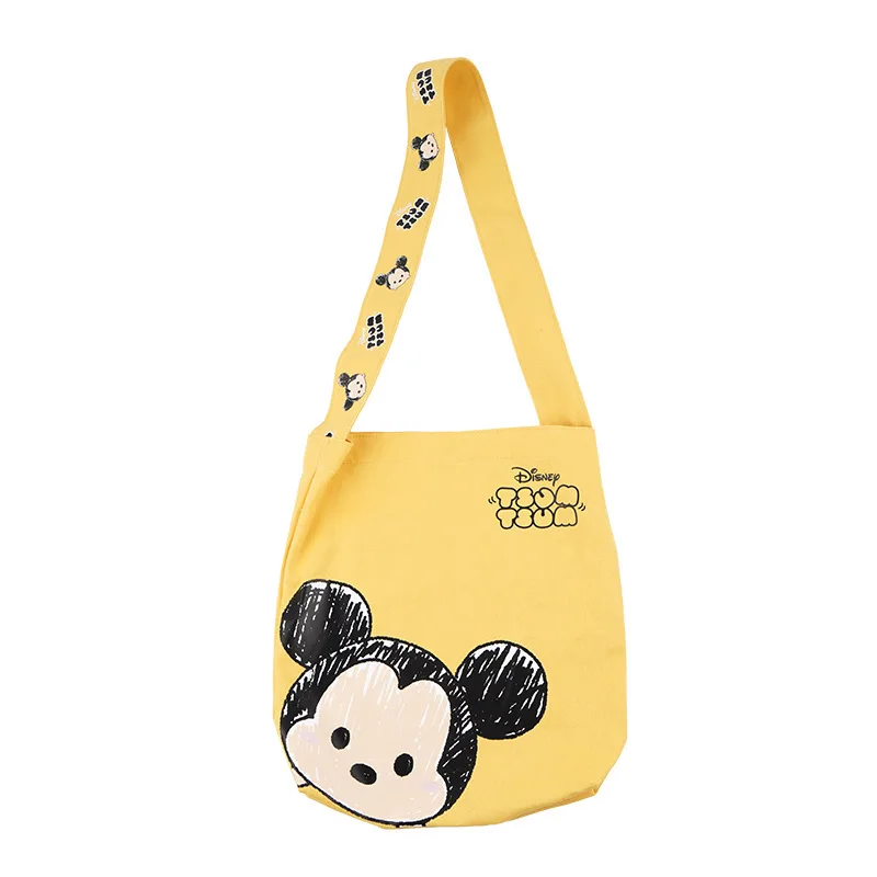 Холщовый Рюкзак через плечо с изображением Микки Мауса и Минни Маус|Плюшевые