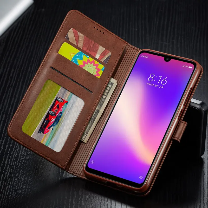 Кожаный чехол для Xiaomi Redmi 7 A 7A телефона Xiomi Note Pro роскошный книжка с бумажником