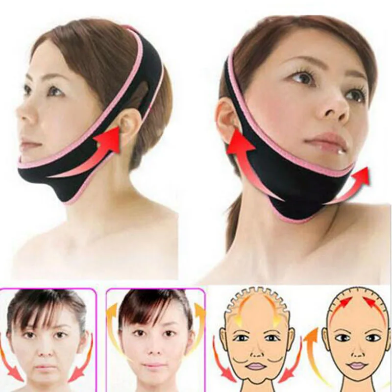 3D устройство для подтяжки лица, инструмент для красоты лица, модные мощные Тонкие повязки для коррекции лица, массажер для коррекции сна