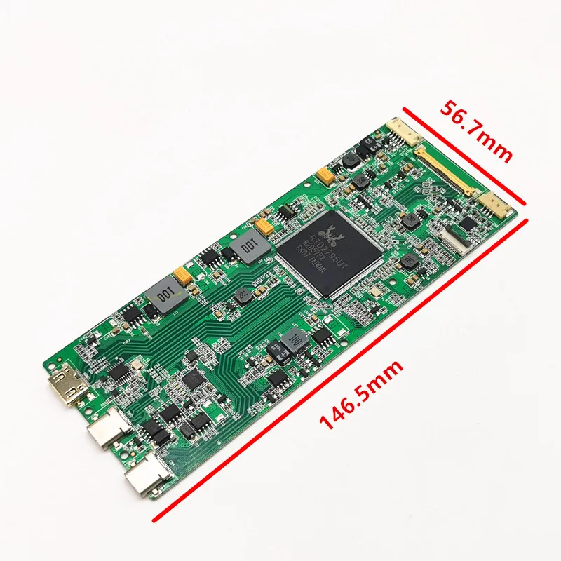 4K LCD driver board type-C one line pass 40 pin
