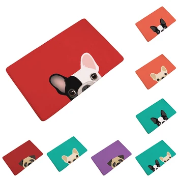 

Cartoon Dog Printed Floor Mat Doormat Digital Printed Footprint Kitchen Toilet Strips Absorbent Non-slip Mat Carpet