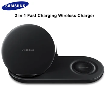

25W 2 in 1 Fast QI Wireless Charger Phone Charger Pad Type C Quick Charging Stand For Samsung Galaxy Note 9 S10 S10+ Watch S2 3